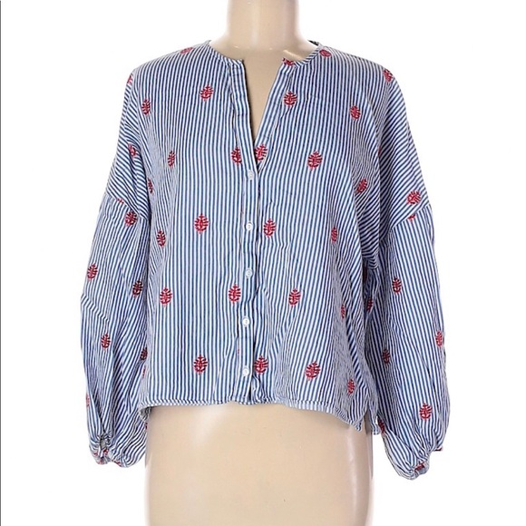 Zara long sleeve blouse/shirt - Picture 1 of 2